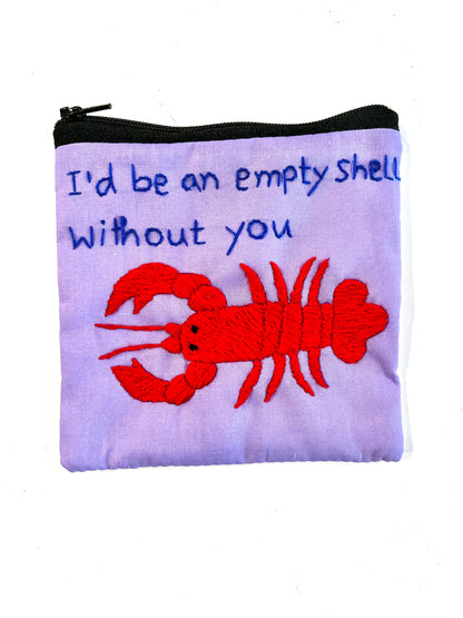 "Chalee" Small Hand Embroidered Pouches by Hmong Youth in Laos