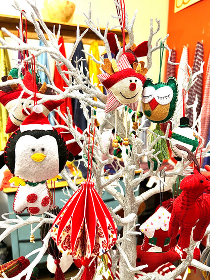 "Merry Mekong" Christmas Ornaments, handmade in Vietnam