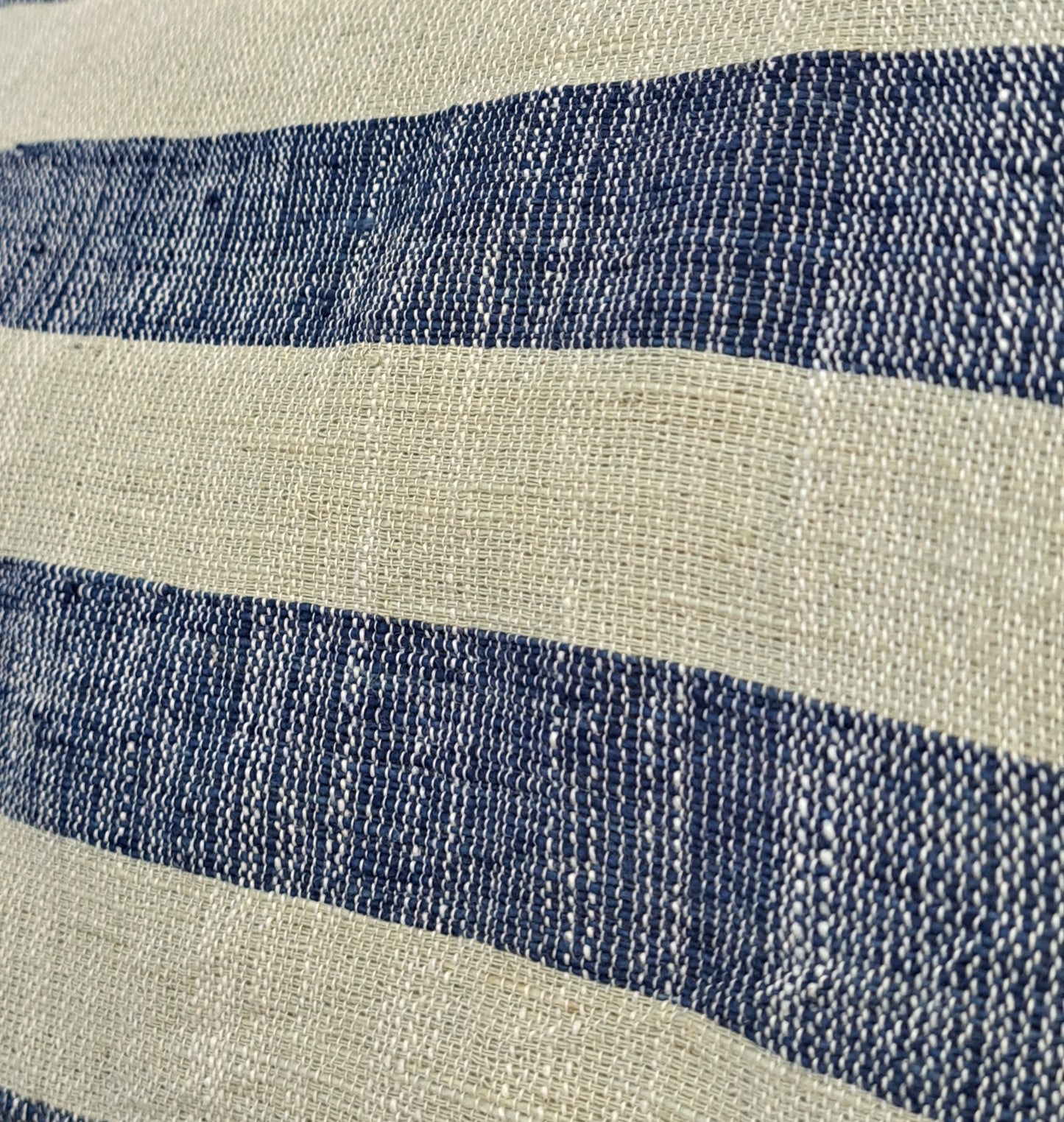"Simone" Striped Lightweight Tote, Handwoven Lao Cotton, shoulder totes