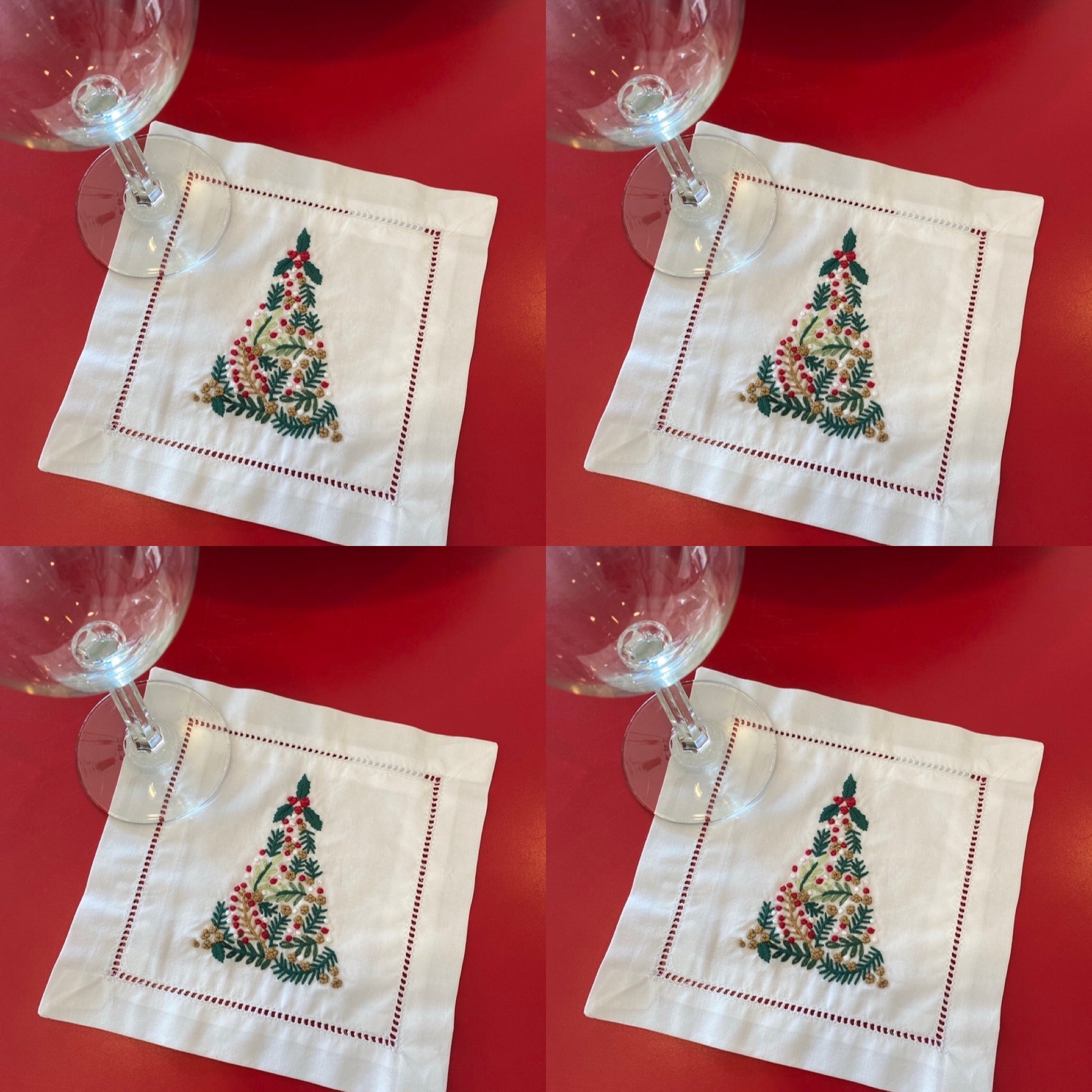 Holiday Cocktail Napkins