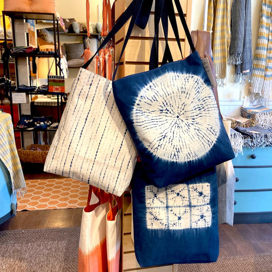"Shibori" Cross Body Bags