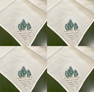 Holiday Cotton Napkins 17" x 17"