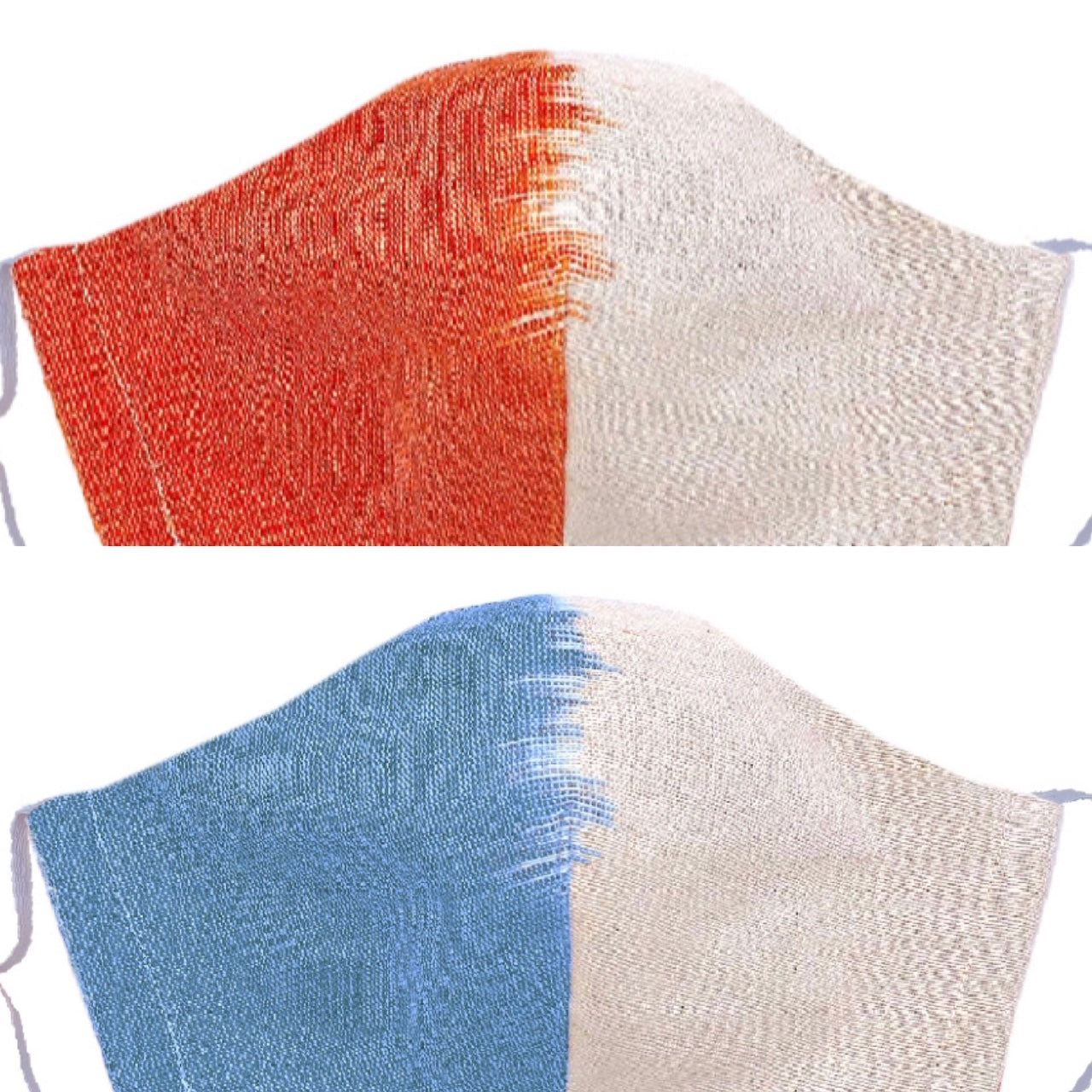 "Waves" Ikat Cotton Masks