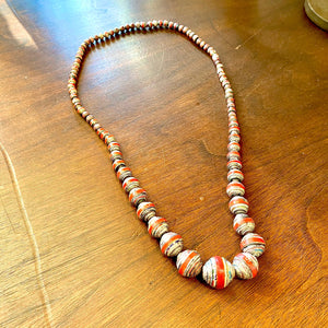 Recycled Paper Necklace from the Lao Disabled Women's Center