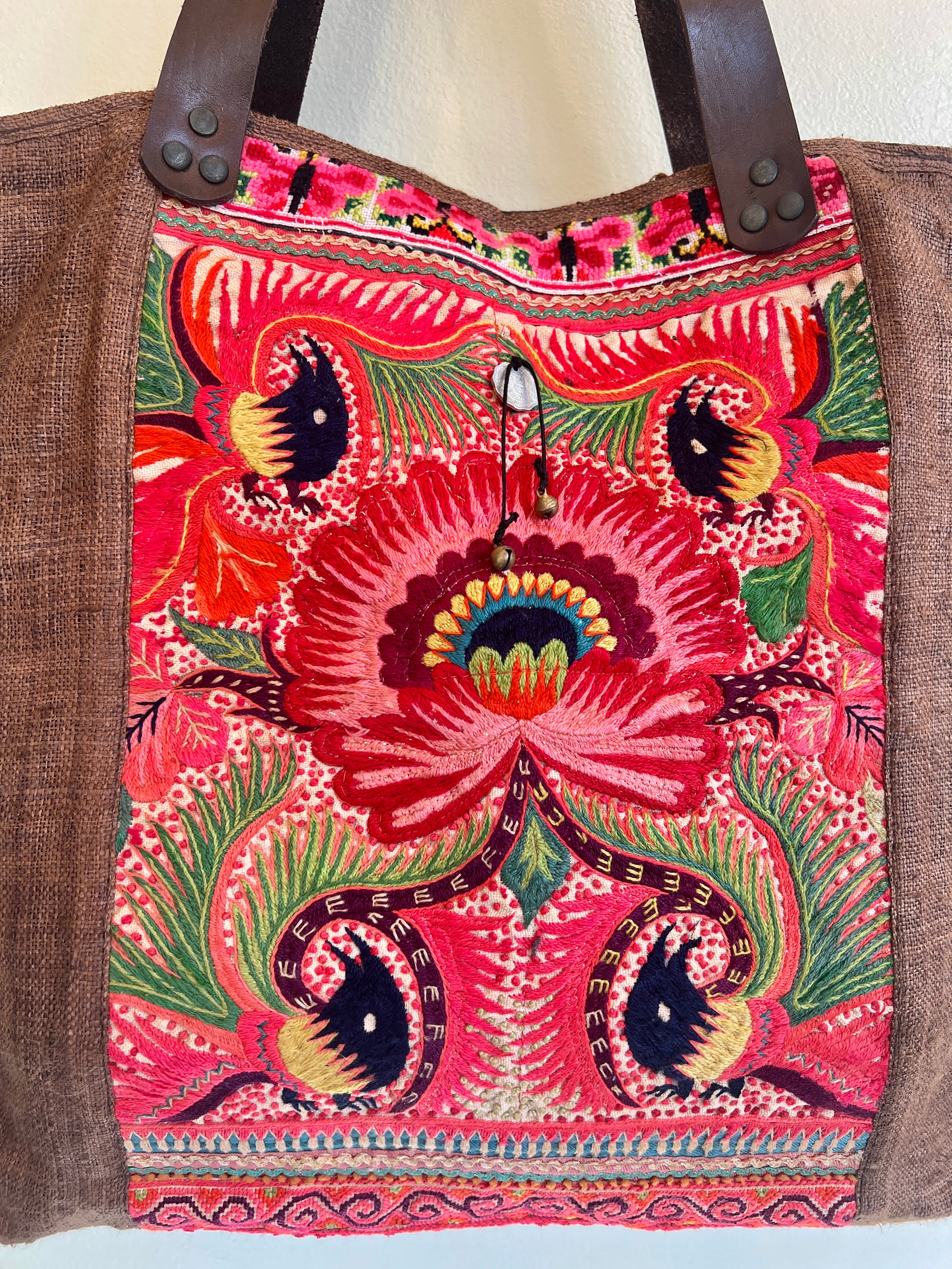 “Mekong” #4 Vintage Fabric Tote