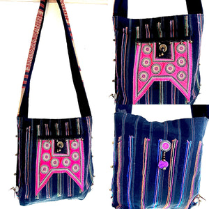 “Mekong” #1 Vintage Fabric Bag