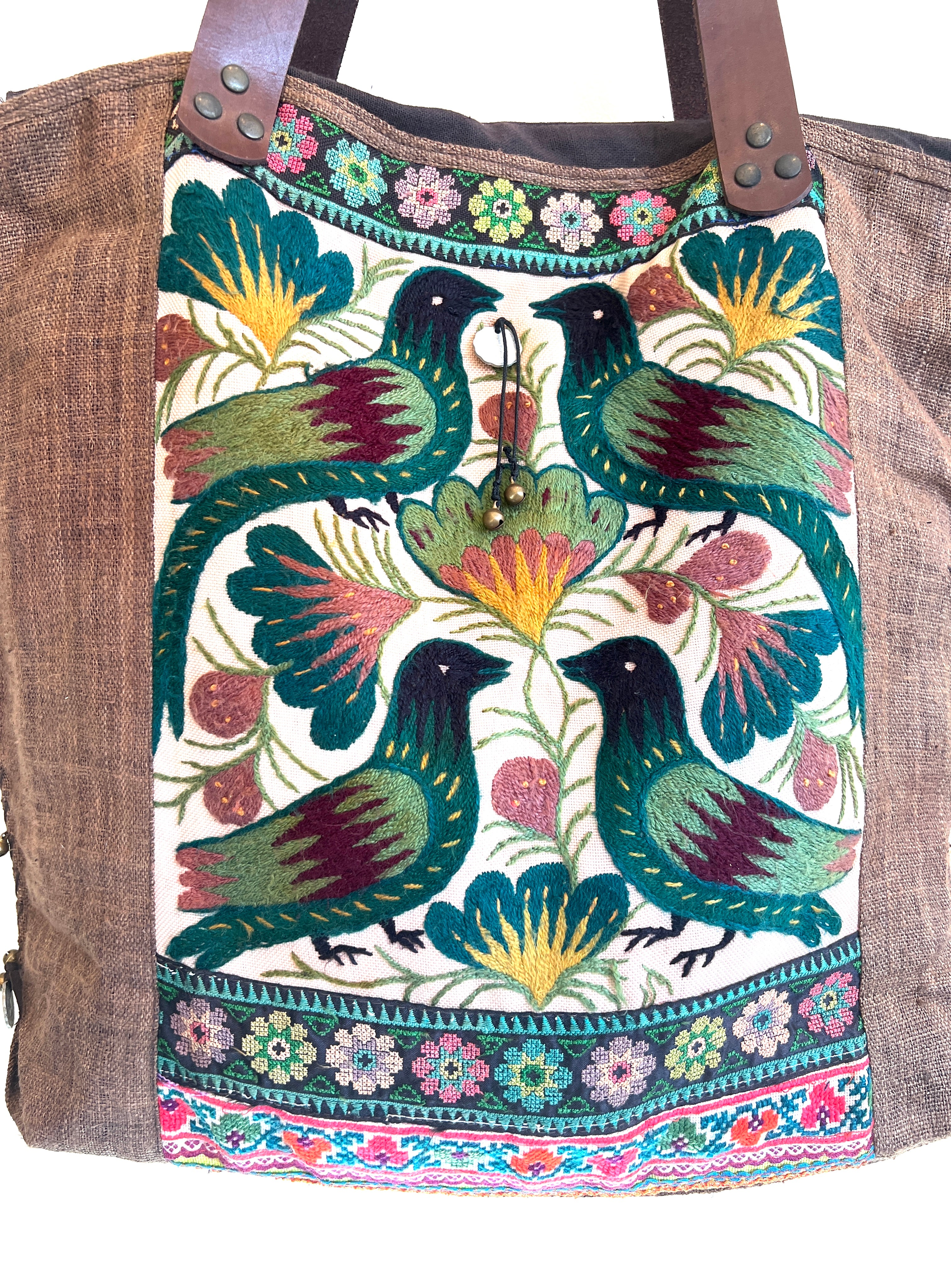 “Mekong” #3 Vintage Fabric Tote